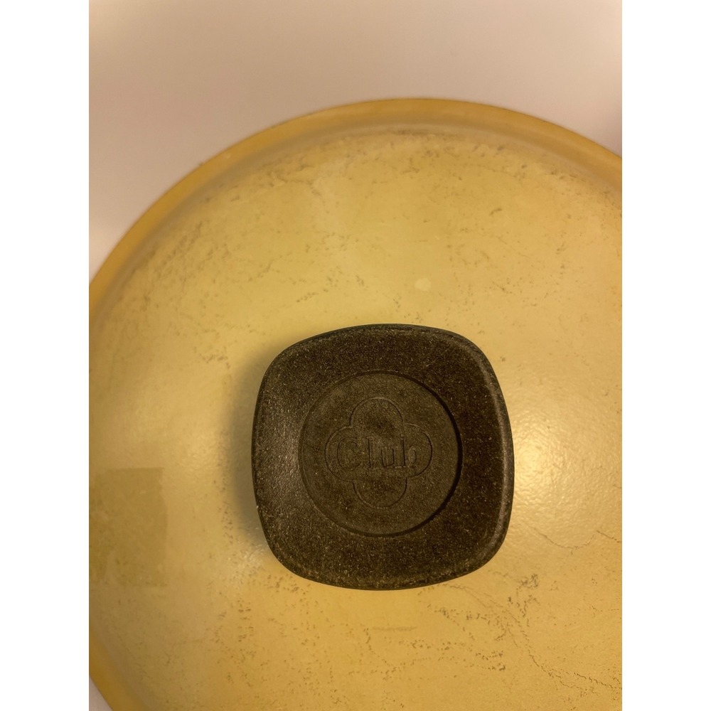 Vintage Club Aluminum 6"Lid Only Yellow/Harvest Gold